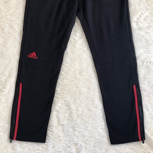NWT Adidas North Carolina State WolfpackTeam Issued Black Sweatpants Men Large - Picture 3 of 6